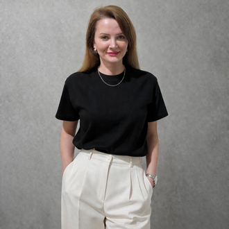 Premium Siyah Basic T-Shirt