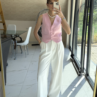 Beyaz Zara Palazzo