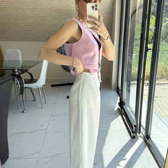 Beyaz Zara Palazzo