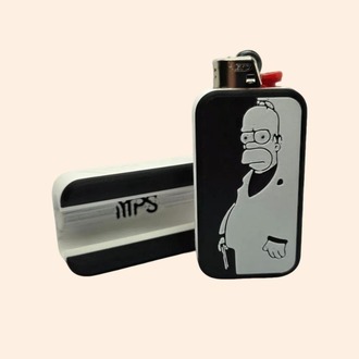 Simpsons X Scarface: Bic Uyumlu Özel Tasarım Çakmaklık