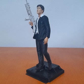 Scarface Tony Montana Büst – Koleksiyonluk Dekor 19 cm