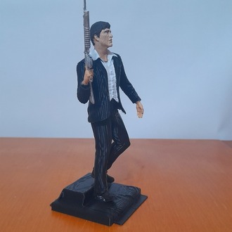 Scarface Tony Montana Büst – Koleksiyonluk Dekor 19 cm