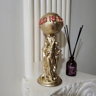 Scarface Tony Montana “The World Is Yours” Heykeli 23 CM Dekor