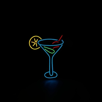 Kokteyl Bardağı Neon