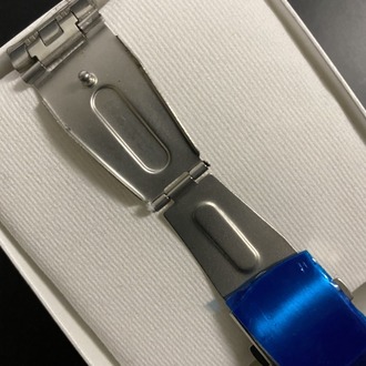 Erkek Kol Saati 42 mm – Mavi Kadran, Çelik Kordon, Tarih Göstergeli Quartz