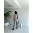 Yıkamalı Müslin Kumaş (%100 Pamuk)  Kargo Jogger Pantolon 