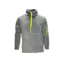 Polar Antrasit Yüksek Yakalı 3 Cep Fermuarlı Outdoor Slim Fit Kışlık Sweat