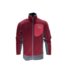 Polar Bordo Standart Fit Tam Fermuarlı 3 Cepli Outdoor Dik Yaka Sweatshirt