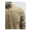 Polar Sweatshirt Bej Yarım Fermar Fit Bato Yaka Anti-pilling Tüylenme Yapmayan Soğuk Geçirmez 