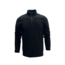 Polar Siyah Günlük Rahat Yarım Fermuarlı Dik Yaka Tüylenme Yapmayan Outdoor Polar Sweatshirt
