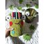 Aşk yanaklı frog pen holder