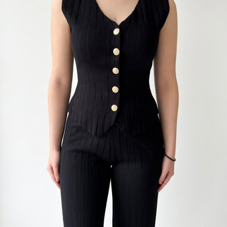 BALMAIN SET - SİYAH