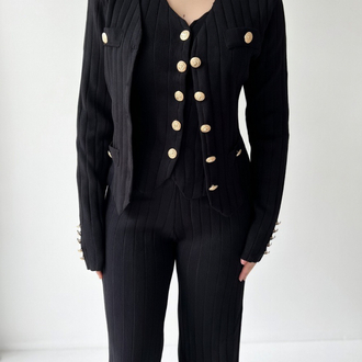 BALMAIN SET - SİYAH