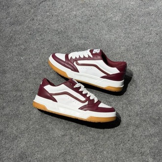 VANS HYLANE BEYAZ BORDO