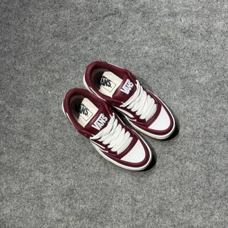 VANS HYLANE BEYAZ BORDO