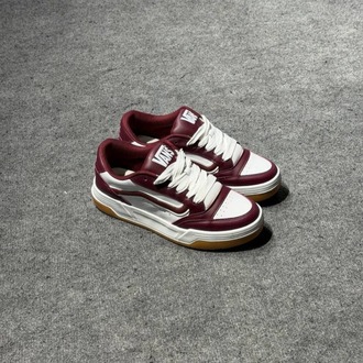 VANS HYLANE BEYAZ BORDO