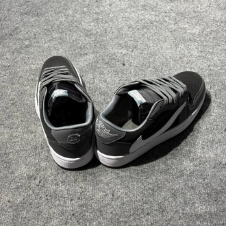 NİKE TRAVİS SCOOT x AIR JORDAN 1 LOW OG BLACK GREY