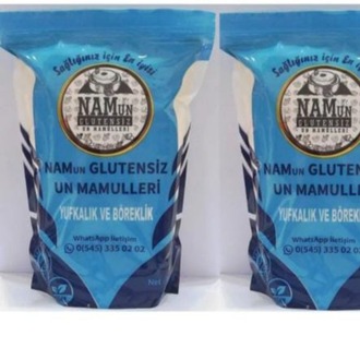 NAM GLUTENSİZ YUFKALIK BÖREKLİK UN 1 KG X 2