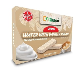 DR.GLUTEN VANİLYALI GOFRET 100 GR