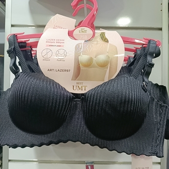 siyah el dolgulu lazer sütyen 