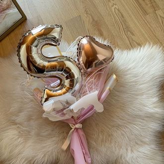 Balon harf buket 