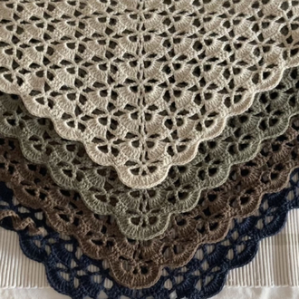 Örgü Bandana (Büyük Boy)