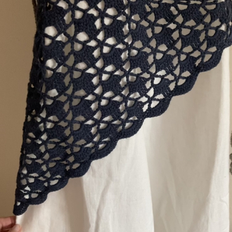 Örgü Bandana (Büyük Boy)