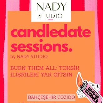 28 Haziran Pazar 15:00 - Mum yapımı - CandleDate - Atlı Karınca Mum Workshop - Bahçeşehir