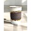Element 200 ml kabartmalı sırlı altın işlemeli özel üretim porselen kulpsuz mug