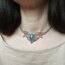 Firuze Makrome Choker