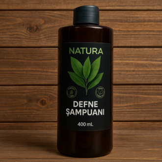 Defne Şampuanı 400ml Kuvvetli Canlı Sağlıklı Saçlar - Defne Yağının Doğal Etkisi.