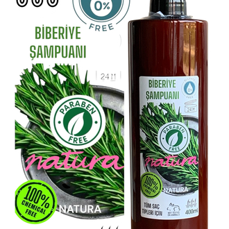 BİBERİYE ŞAMPUANI-HEM SAÇ HEM VÜCUT-DÖKÜLME KARŞITI VE “KEPEKLİ SAÇLARA SON” 400 ml
