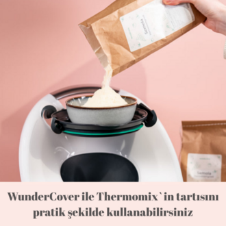 Wundermix Wundercover Tartım fonksiyonlu saklama kapağı Thermomix TM7, TM6 ve TM5 için