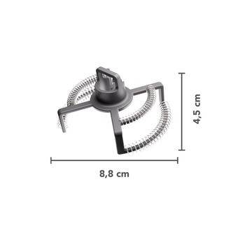 Wundermix Barista Seti Thermomix TM7 ve TM6 için Süt Köpürtücü ve Filtre Kahve aparati