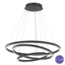 CIRCULAR04-01 | 2'li Dairesel Sarkıt LED Aydınlatma | Ø35 + Ø55 cm | SLIM Profil