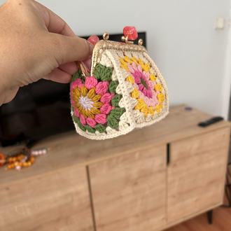 Motif klispli cüzdan