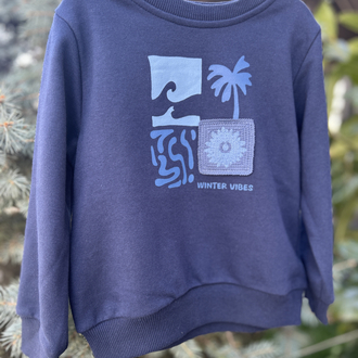 Baskılı sweatshirt