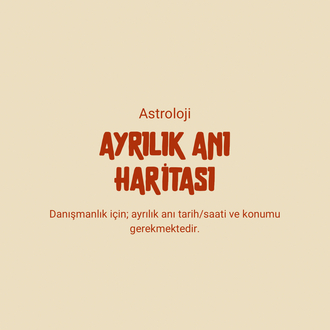 Ayrılık anı haritası