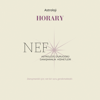 Horary Astroloji Danışmanlığı