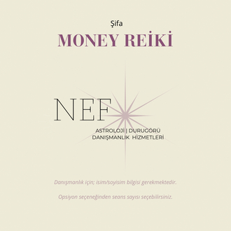 Money reiki | Tek Seans