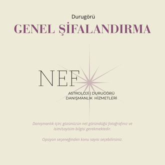 Durugörü | Tek Seans Genel Şifalandırma