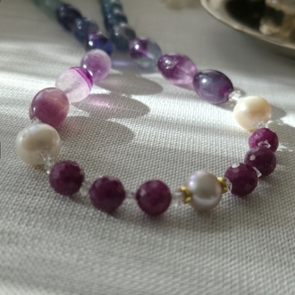 Yakut & Herkimer & İnci & Florit