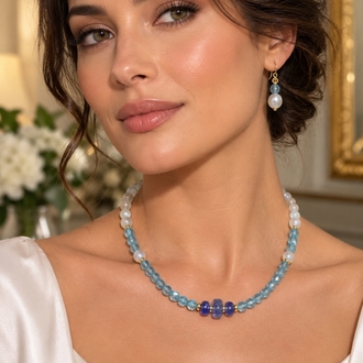 TANZANİT & TOPAZ & AYTAŞI KOLYE VE KÜPESİ