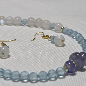 TANZANİT & TOPAZ & AYTAŞI KOLYE VE KÜPESİ