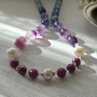 Yakut & Herkimer & İnci & Florit