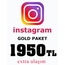 instagram GOLD PAKET