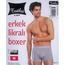 Tutku erkek gri boxer 6 adet