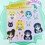 Sailormoon sticker set 