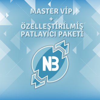 Master vip + Özelleştirilmiş patlayıcı paketi
