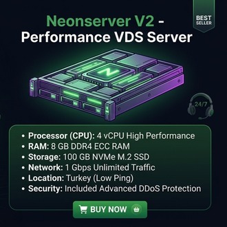Neon-V2 Performans VDS Sunucu 12 Aylık